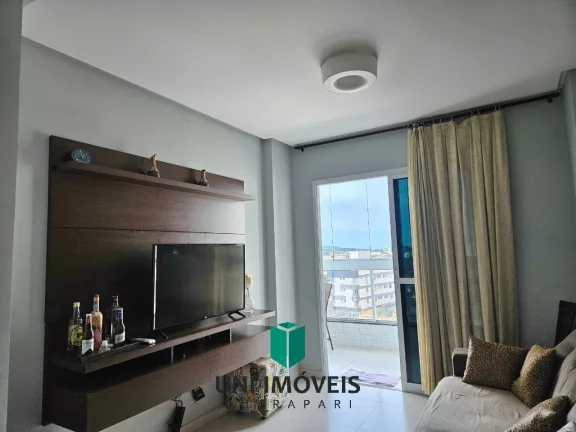 Imagem Amplo apto 2 quartos/suíte, à Venda na Praia do Morro - Prédio com elevador e vista montanhas !