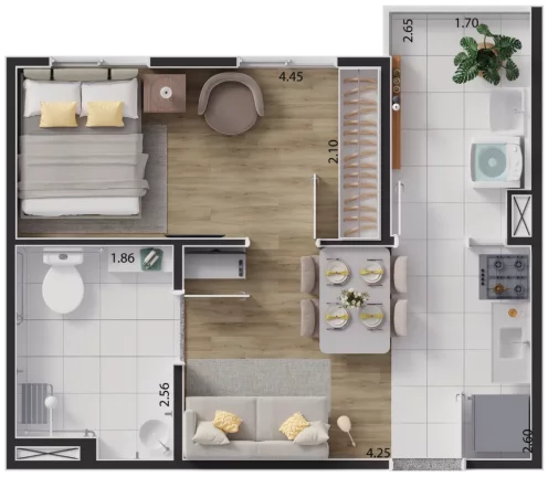 Imagem APARTAMENTO RESIDENCIAL em São Paulo - SP, Guaianases