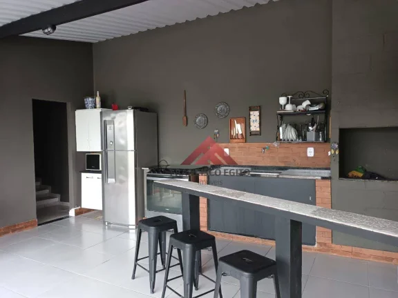 Imagem Casa Duplex, 3 quartos, 3 suites, 2 vagas piscina, churrasqueira.