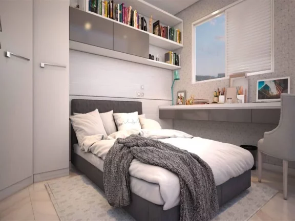 Imagem Apartamento com 2 dormitórios à venda, 58 m² por R$ 495.520,00 - Aviação - Praia Grande/SP