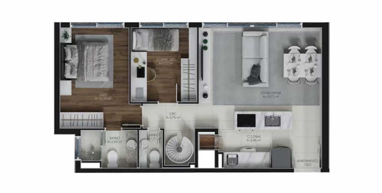 Imagem Apartamento à venda no bairro Jardim Botânico - Porto Alegre/RS