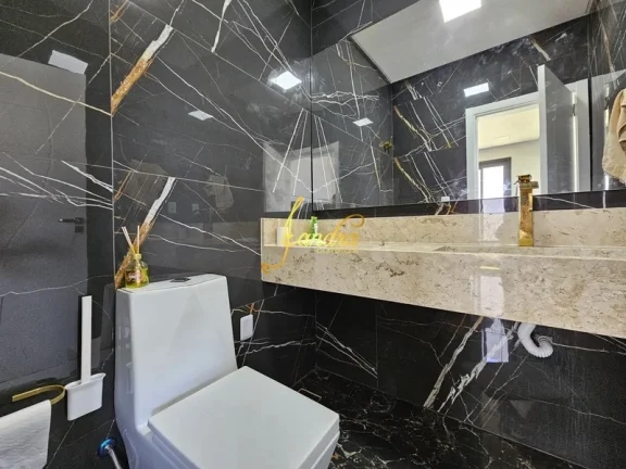 Imagem Baixou de 1490 mil para 1280 mil casa com 04 suítes e área 204m2