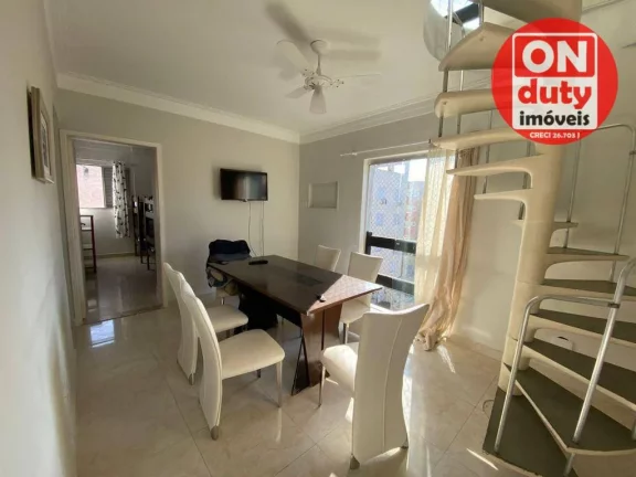 Imagem Cobertura com 2 dormitórios à venda, 185 m² por R$ 750.000 - ENSEADA - Guarujá/SP
