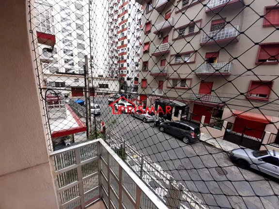 Imagem Frente mobiliado 2 dormitorios 50 mts praia Gonzaga
