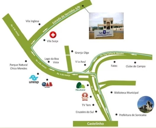 Imagem Vittório Emanuele Residencial - Venda Terreno em Condomínio AT 1554,47 m²