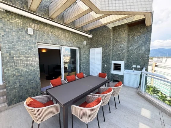 Imagem Cobertura de luxo à venda em Riviera de São Lourenço Módulo 06: 4 quartos, 2 suítes, 2 salas, 3 vagas de garagem, 263 m² de área.