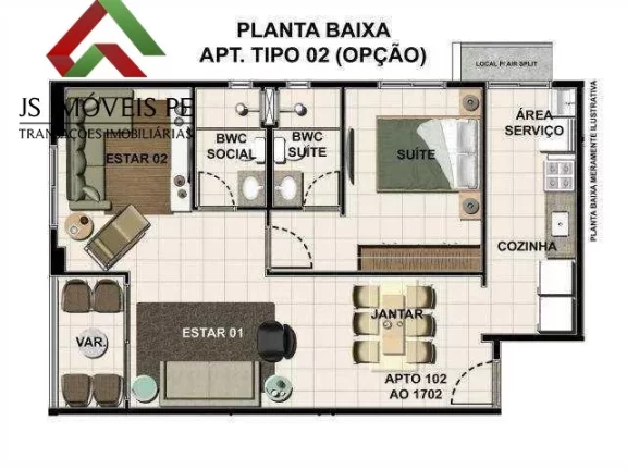 Imagem Apartamento A Venda em Recife - PE, Encruzilhada