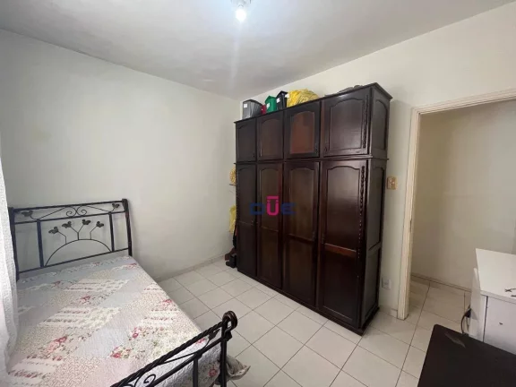 Imagem Apartamento com 2 dormitórios, em predinho na Rua Carlos Gomes, 1° andar lateral, à venda, 75 m² por R$ 350.000 - Marapé - Santos/SP