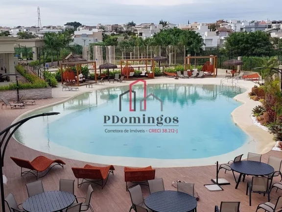 Imagem TERRENO COM DECLIVE - FUNDOS COM A MATA - CONDOMÍNIO RESIDENCIAL SANTORINI - PAULÍNIA