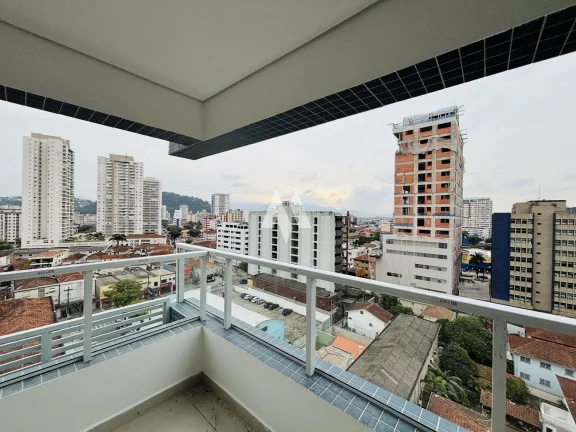 Imagem Apartamento à venda com 2 dormitórios e 2 suítes - Campo Grande / Santos