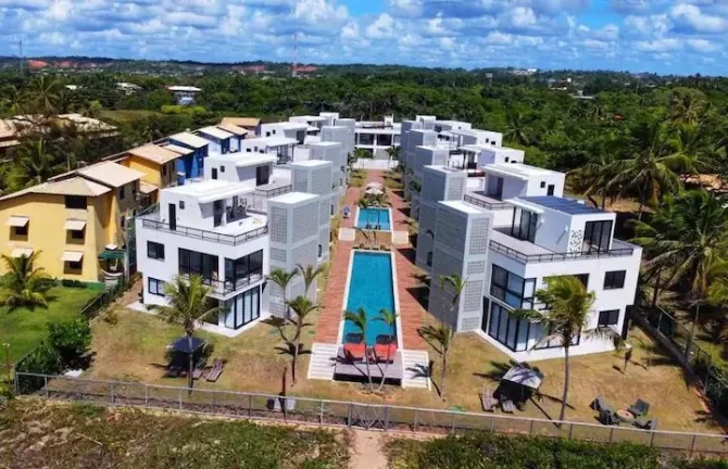 Imagem Belíssimo apartamento 3 suites beira mar no bairro Itacimirim, em Camaçari-BA.