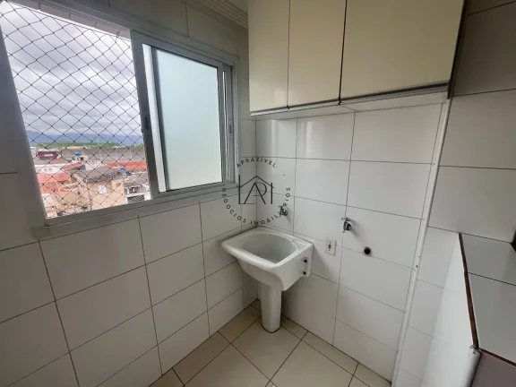 Imagem Apartamento para Venda em Praia Grande, Guilhermina, 2 dormitórios, 1 suíte, 2 banheiros, 1 vaga