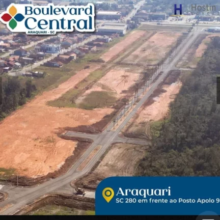 Imagem TERRENO RESIDENCIAL/COMERCIAL em ARAQUARI - SC, Centro
