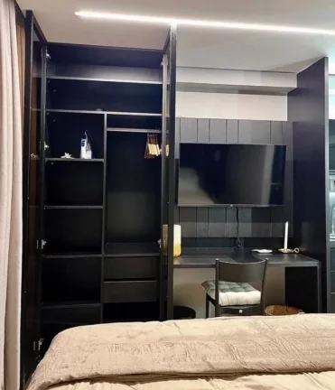 Imagem Flat Moderno com Jacuzzi Privativa – Estilo, Praticidade e Conforto em Jardim Oceania!