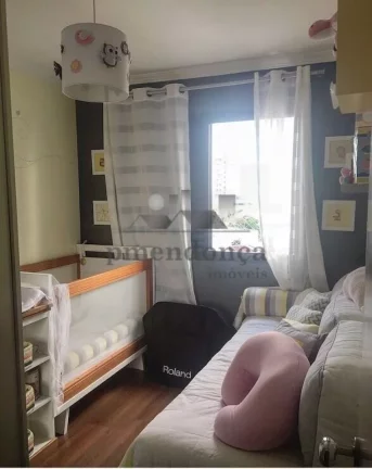 Imagem Apartamento com living para 2 ambientes, 2 dormitórios sendo 1 suíte com closet, banheiro social, ...