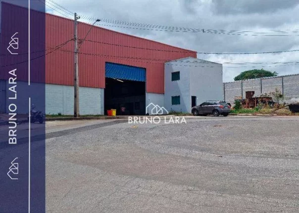 Galpão disponível para locação no Condomínio Industrial Valle dos Igarapés – Igarapé/MG.