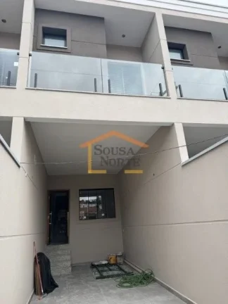 Imagem Sobrado NOVO, 3 dormitórios, sendo 3 suítes, sala ampla, cozinha, lavanderia, quintal, 4 banheiros...