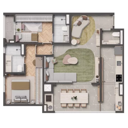 Imagem APARTAMENTO RESIDENCIAL em São Paulo - SP, Vila Palmeiras