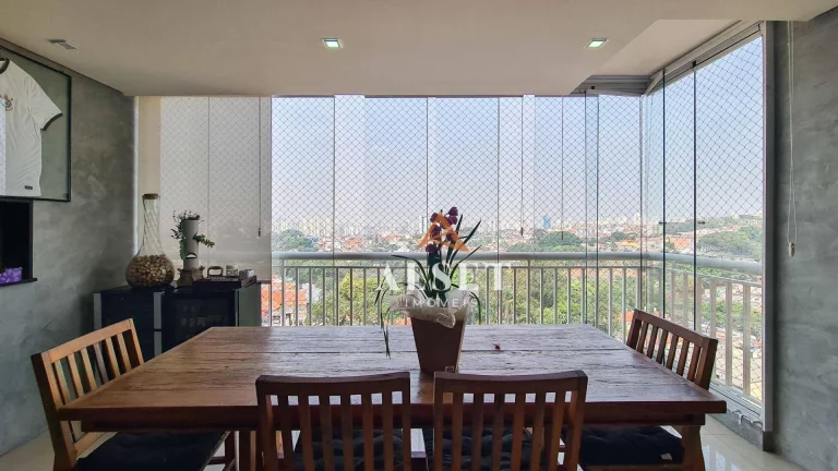 Imagem Apartamento de porteira fechada com 3 dormitórios e varanda gourmet na Vila Regente Feijó