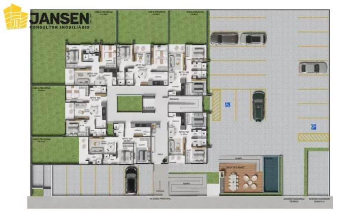 Imagem NOVO CONCEITO NO PORTAL DO SOL, APARTAMENTOS DE 02 E 03 QUARTOS