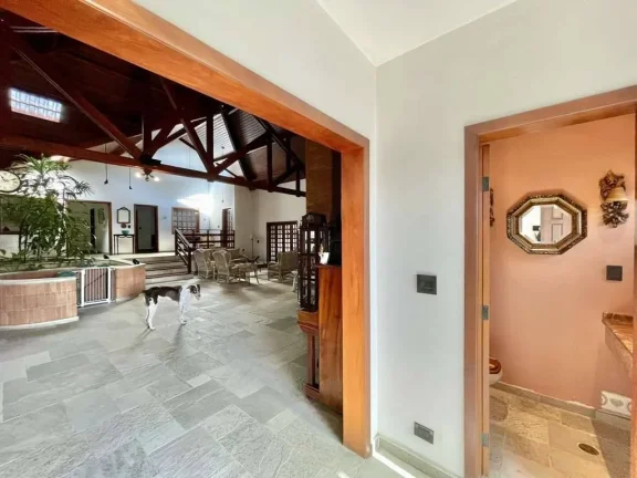 Imagem Miolo da Granja - R São Judas Tadeu, 5 suítes, linda! 2 piscinas, gourmet!