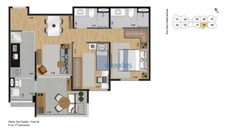 Imagem Apartamento 03 Dorm. em Vila Guilherme - São Paulo