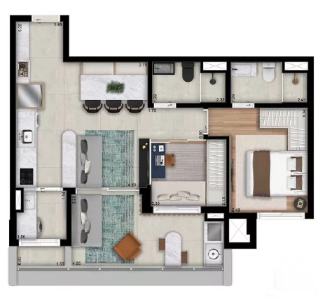 Imagem Apartamento em Campo Belo - São Paulo SP