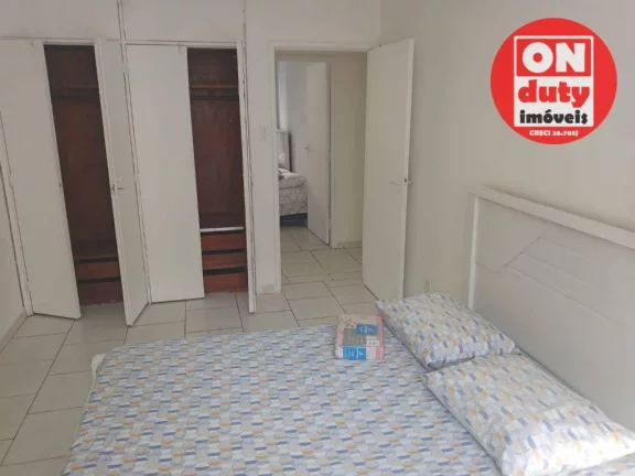 Imagem Apartamento com 2 quartos, 110 m² - venda por R$ 780.000 ou aluguel por R$ 6.071/mês - Gonzaga - Santos/SP