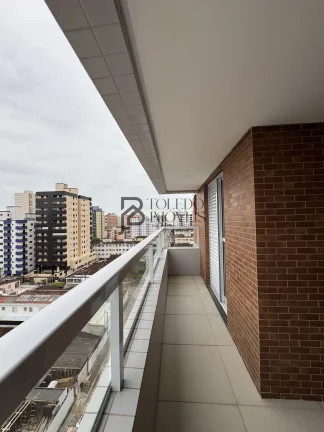 Imagem Apartamento Novo com Lazer completo de 2 Dormitórios sendo 1 suíte no bairro Guilhermina - Praia Grande