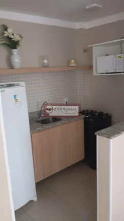Imagem Alugo Oportunidade no Jd Cidália. Apartamento de 1 Dormitório com Planejados, cozinha planejada, box, lustres, Área Gourmet com 2 Churrasqueiras, Academia, Brinquedoteca. Locação R$: 1.350 e 275 Condomínio.
