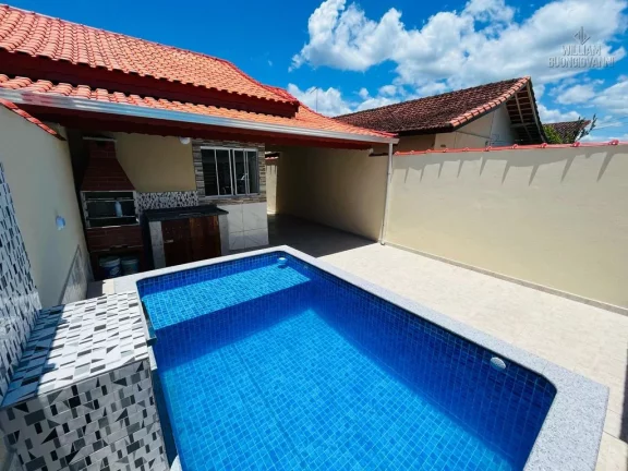 Imagem Casa nova com piscina em Itanhaém-SP