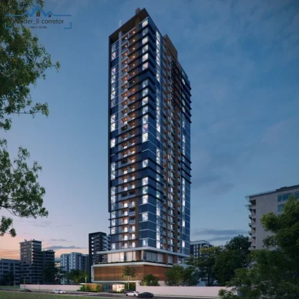 Imagem Apartamento à venda no Centro de Foz do Iguaçu-PR: 1 quarto, 1 banheiro, 1 vaga de garagem, 56,00m² de área.