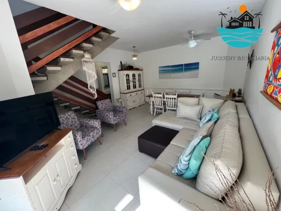 Imagem Casa em Condomínio Fechado em Juquehy para Alugar com ,3 dormitórios, 1 suíte, 350m da praia - Acomodação máx. 8 pessoas | Juquehy Imobiliária