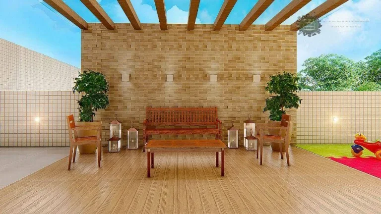 Imagem Apartamento com 3 dormitórios à venda, 100 m² por R$ 800.000,00 - Vila Guilhermina - Praia Grande/SP