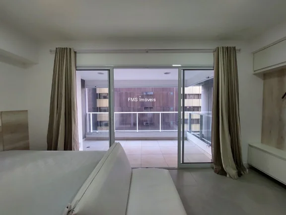 Imagem Apartamento moderno na Consolação: 1 quarto, 1 suíte, 1 sala, 1 vaga - São Paulo-SP