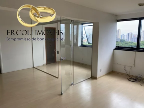 Imagem Sala Comercial com 63 m² - 3 Salas, 3 Banheiros e 1 Vaga ? Pronta para Uso