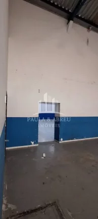 Imagem Aluga-se Galpão Fantástico 245m², Vão Livre, 3 portas, 2 Banheiros, Cozinha, Mezanino 45mts, no Jardim Itapeva, Mauá-SP
