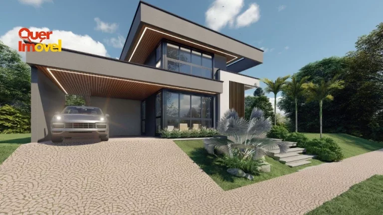 Imagem Casa em Condomínio com 3 Suítes na Vila do Golf - Ribeirão Preto-SP - 249,28m² - 4 Vagas de Garagem!