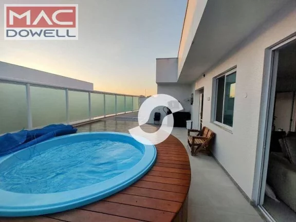 Imagem Cobertura linear de 215m² com duas vagas - Santa Rosa - Niterói /RJ