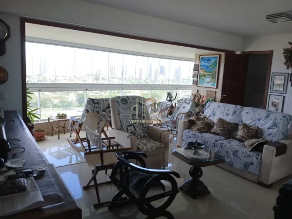 Imagem Apartamento 3 Suítes com Varanda Gourmet e Vista Mar ? 134 m² | Nascente | Andar Alto| 3 Vagas