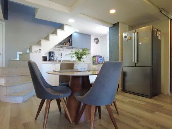 Imagem Apartamento Duplex com 3 dormitórios para alugar, 102 m² por R$ 4.355,00/mês - Vila Curuçá - Santo André/SP