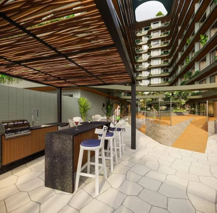 Imagem Apartamentos térreo com jacuzzi privativa a 230m da praia de Ponta de Campina em Cabedelo - AP2274