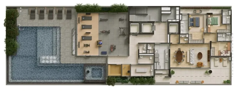 Imagem Uapé é um projeto com influências modernistas, que flutua na rua que leva o nome de um rio: Pará...