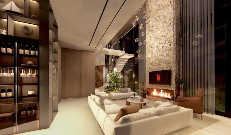 Imagem Casa Alto Padrão para Venda em Palhoça / SC no bairro Pedra Branca