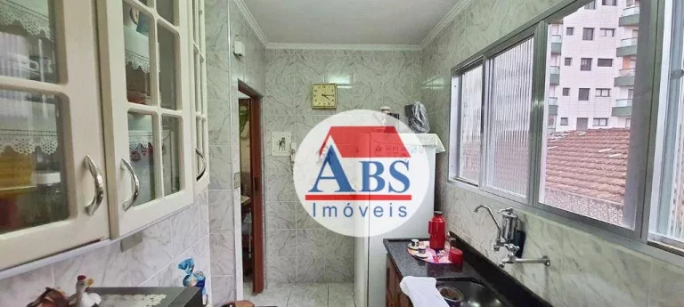 Imagem Apartamento à 300 metro do Mar, 52 m² por R$ 230.000 - Vila Assunção - Praia Grande/SP