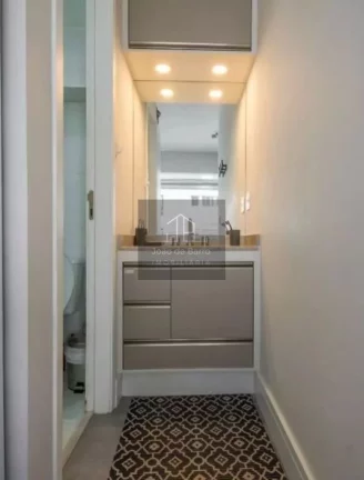 Imagem Kitnet com 1 dormitório para alugar, 36 m² - Brooklin Novo - São Paulo/SP