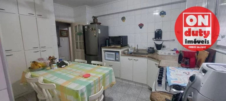 Imagem Apartamento à venda, 137 m² por R$ 780.000,00 - Gonzaga - Santos/SP