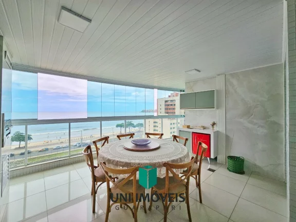 Imagem Imperdível ! Apto com vista para o mar 4 quartos/2suítes e 3 vagas de garagem na Praia do Morro .