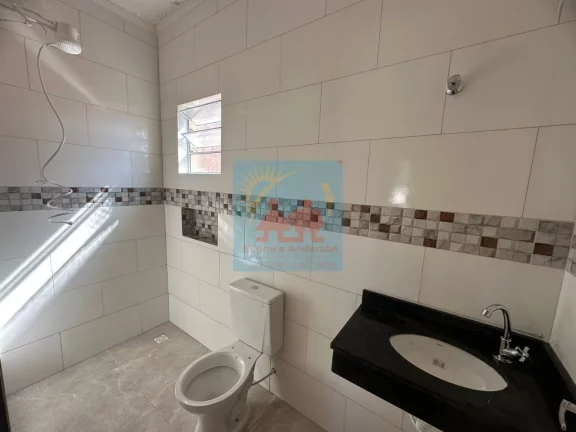 Imagem Sobrado em Condomínio na Praia do Cibratel em Itanhaém - 2 Suítes, Piscina e Churrasqueira Privativa 315mil