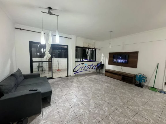 Imagem Apartamento com 3 dormitórios à venda, 150 m² por R$ 690.000 - Mirim - Praia Grande/SP